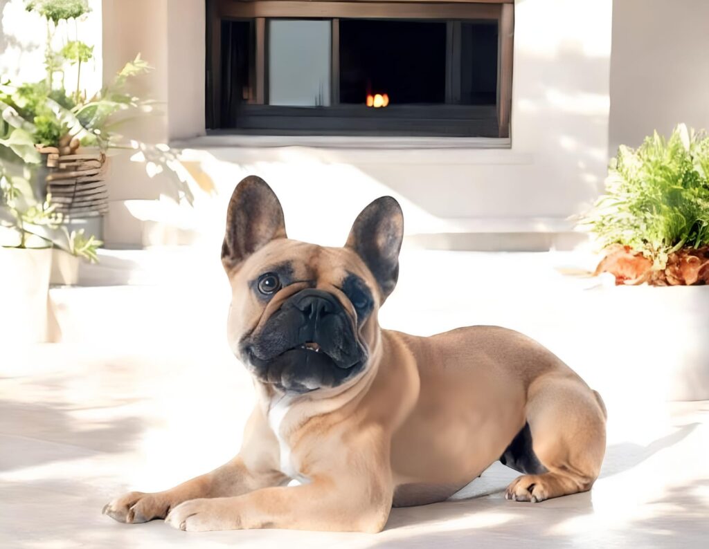 Sable Fawn French Bulldog